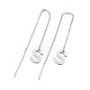 304 Stainless Steel Stud Earrings EJEW-L205-01S-1
