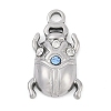 304 Stainless Steel Rhinestone Pendants STAS-L022-478P-1