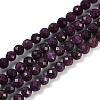 Natural Ruby Beads Strands G-P553-G01-03-3