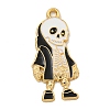 Halloween Alloy Enamel Pendants ENAM-H045-01G-03-1