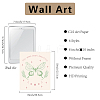 Rectangle Paper Hanging Painting HJEW-WH0034-012-2