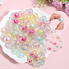 120Pcs 15 Styles Transparent Acrylic Beads TACR-SP0001-15-6