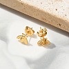 304 Stainless Steel Stud Earrings for Women STAS-Z117-15G-02-3