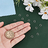 16Pcs 925 Sterling Silver Split Rings STER-HY0001-16-3