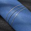 12Pcs 304 Stainless Steel Serpentine Chain Necklaces for Men Women NJEW-H093-19P-02-2