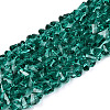 Transparent Glass Beads Strands LS-GLAA-N018-4mm-04-1