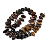 Natural Tiger Eye Beads Strands G-Z091-A15-3