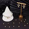 80Pcs Brass Peg Bails Pendants KK-BBC0003-48-4