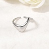 304 Stainless Steel Cuff Open Rings RJEW-T034-03P-2
