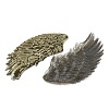 Computerized Embroidery Cloth Iron On Sequins Patches PATC-WH0001-30G-2