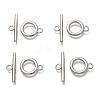 Alloy Toggle Clasps LS-TIBE-EA774Y-P-NR-1