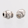 Barrel Tibetan Silver Spacer Beads LS-AB608-2