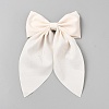 Polyester & Iron Alligator Hair Clips PHAR-WH0023-006P-B-1
