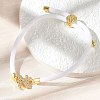 Adjustable Nylon Cord Bracelets X-BJEW-C096-01G-14-1