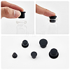 50Pcs 5 Styles Silicone Hole Plugs AJEW-GF0011-62C-5