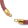 Nylon Cords Bracelet Makings Fit for Connector Charms AJEW-P116-02G-19-3