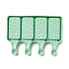 Food Grade DIY Rectangle Ice-cream Silicone Molds DIY-D062-06A-4