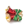 Christmas Alloy Enamel Pendants LS-ENAM-F156-01G-02-2