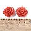 Dyed Synthetic Coral Carved Beads CORA-Z001-01A-02-3