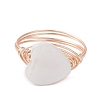 Natural Shell Finger Rings RJEW-TA00227-02-3