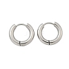 Tarnish Resistant 304 Stainless Steel Huggie Hoop Earrings LS-EJEW-F111-16mm-P-2