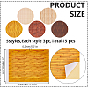 15Pcs 5 Styles Paper Doll House Wall Decoration DIY-GO0002-42-2