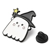 Halloween Ghost Witch Enamel Pin JEWB-E023-05EB-03-3