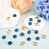 20Pcs 304 Stainless Steel Cabochon Connector Settings DIY-TA0015-44A-5