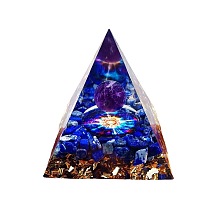 Orgonite Pyramid Resin Display Decorations PW23041981668