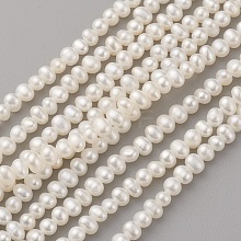 Natural Cultured Freshwater Pearl Beads Strands PEAR-G007-36