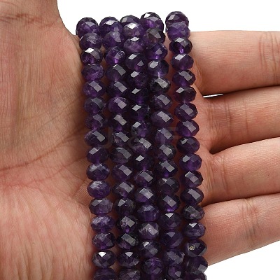 Natural Amethyst Beads Strands G-Z111-A08-02-1