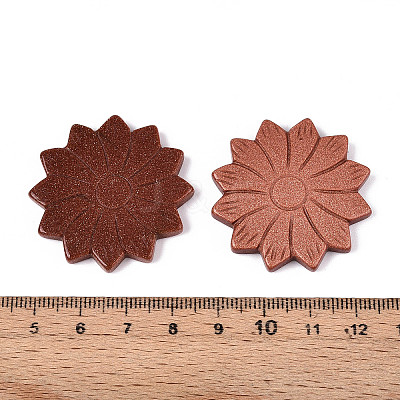 Synthetic Goldstone Cabochons G-N348-04-1