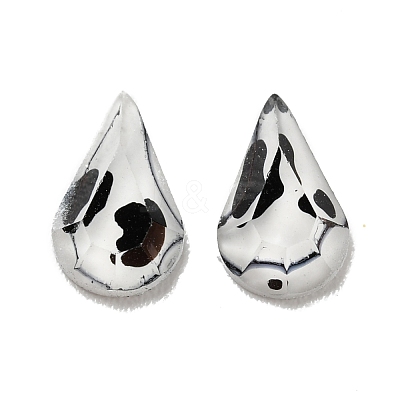 Spot Pattern Resin Cabochons MRMJ-G015-06-1