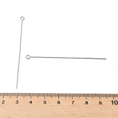 304 Stainless Steel Eye Pins STAS-K293-13P-0.6x60mm-1