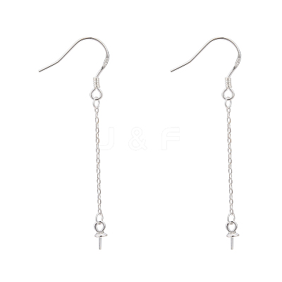 925 Sterling Silver Earring Hooks Findings STER-I014-26S-1