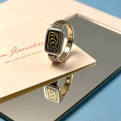 Retro Alloy Cuff Open Rings WGAB584-01-1