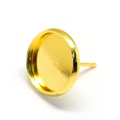 Iron Stud Earring Settings MAK-Q007-22-1