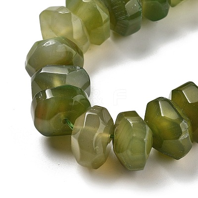 Natural Agate Beads Strands G-K392-A14-1
