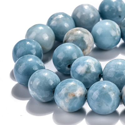 Natural Gemstone Beads Strands X-G-L367-01-6mm-1