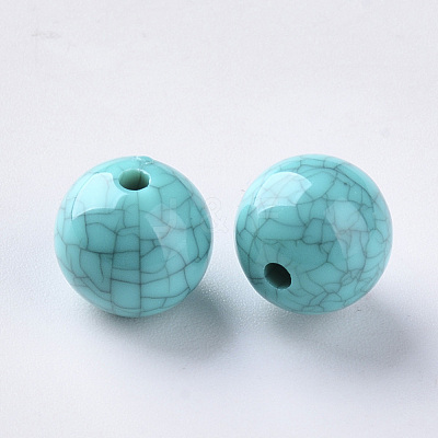 Acrylic Beads OACR-S029-086B-02-1