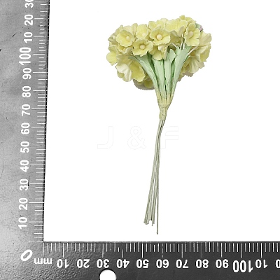 Cloth & Paper & Iron Artificial Mini Flower Bouquet for DIY Crafts FB-CBA59DF-02D-1