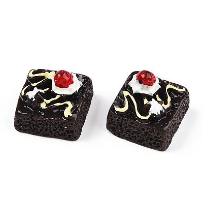 Square Cake Resin Decoden Cabochons CRES-R183-21B-1