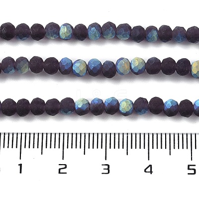 Transparent Glass Beads Strands X1-EGLA-A034-T4mm-MB15-1