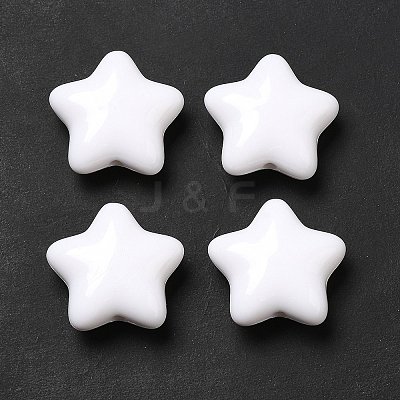 Opaque Acrylic Beads MACR-J123-01-1