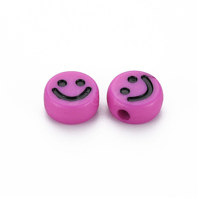 Opaque Acrylic Beads X-MACR-N008-55-B-1