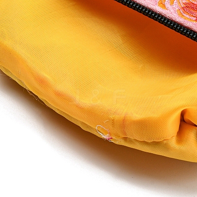 Chinese Style Floral Cloth Jewelry Storage Zipper Pouches AJEW-D063-01F-1
