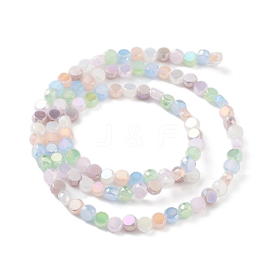 Electroplate Glass Beads EGLA-P056-01-1