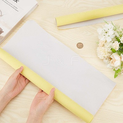 Velvet Coated Book-binding Paper DIY-WH0033-32D-1