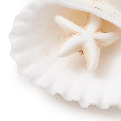 Summer Beach Natural Shell Pendants PALLOY-JF02648-01-1