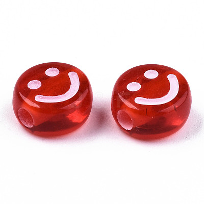 Transparent Acrylic Beads X-MACR-S369-004-1